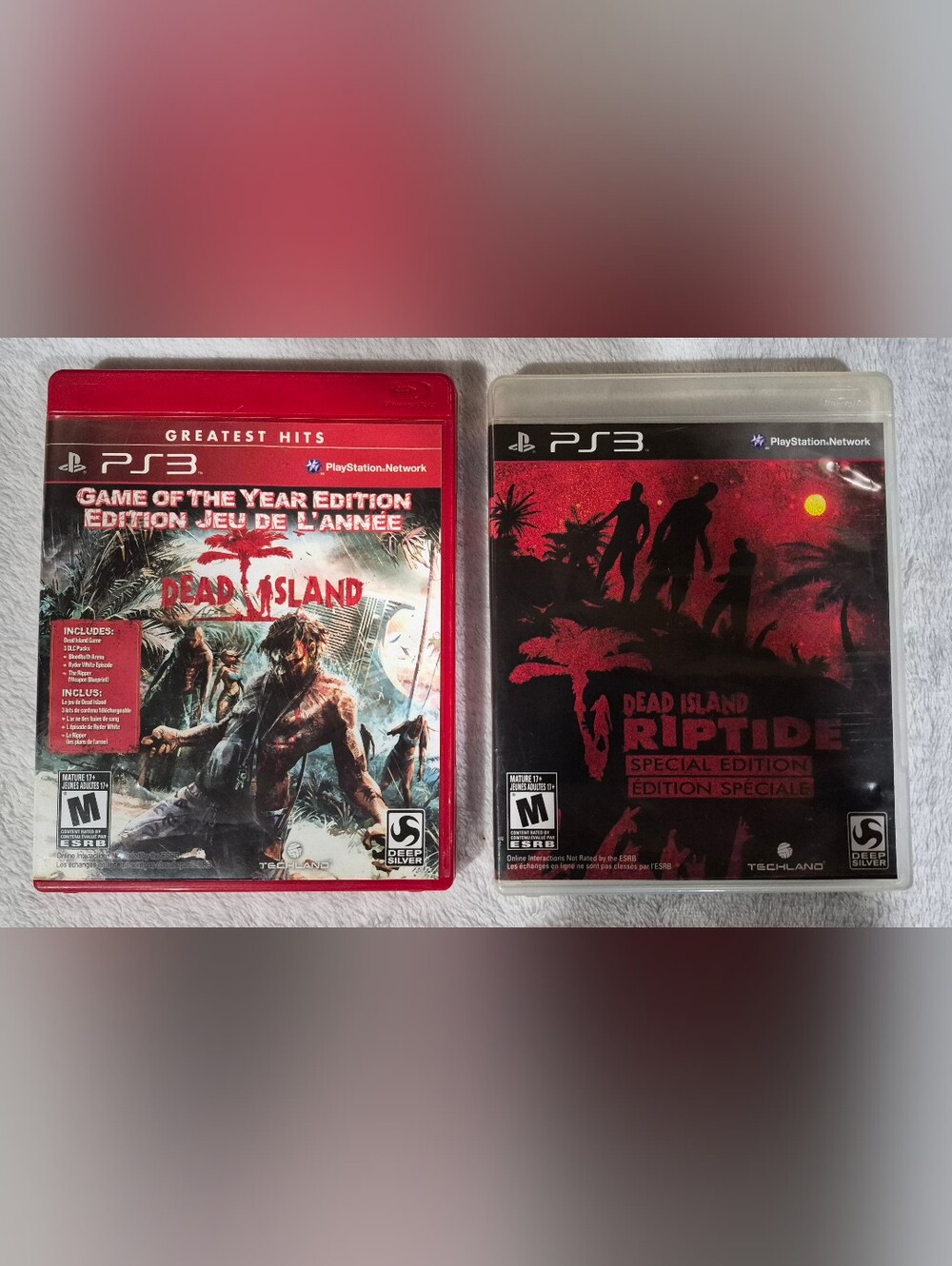 PS3 2x Game Bundle: Dead Island & Dead Island Riptide - Sony Playstation Games